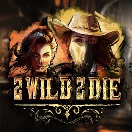 Slots logo of 2 Wild 2 Die from Hacksaw Gaming at SlotsGem Casino