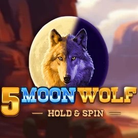 5 Moon Wolf logo by Apparat Gaming at SlotsGem Casino5 Moon Wolf