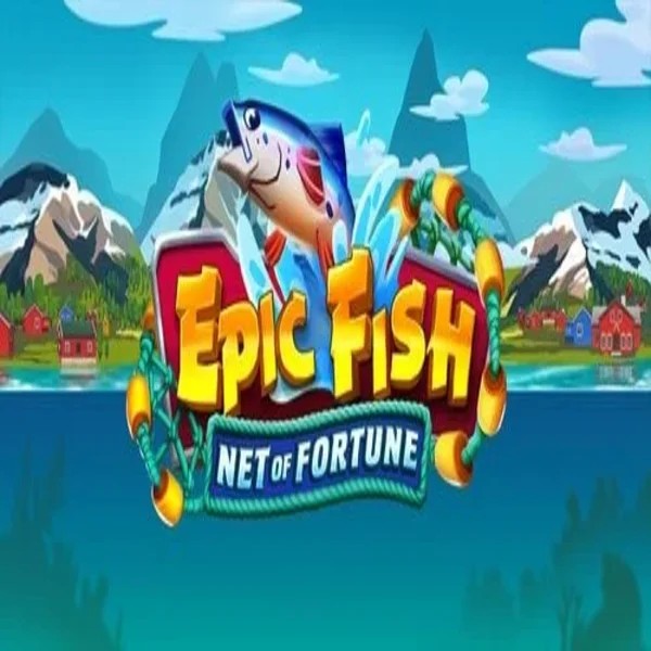 Epic Fish Net of Fortune by Quickspin, showcased at slotsgemcasino.se – game logo