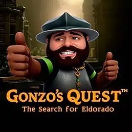 Enjoy Gonzo's Quest by NetEnt – logo hosted on slotsgemcasino.se