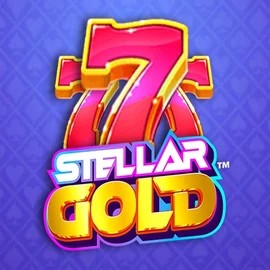Enjoy Stellar Gold by Snowborn Games – logo hosted on slotsgemcasino.se