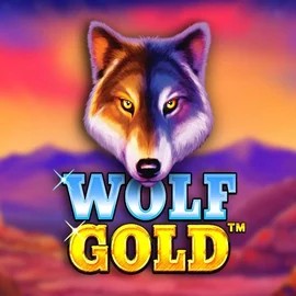Wolf Gold by Pragmatic Play, showcased at slotsgemcasino.se – game logo